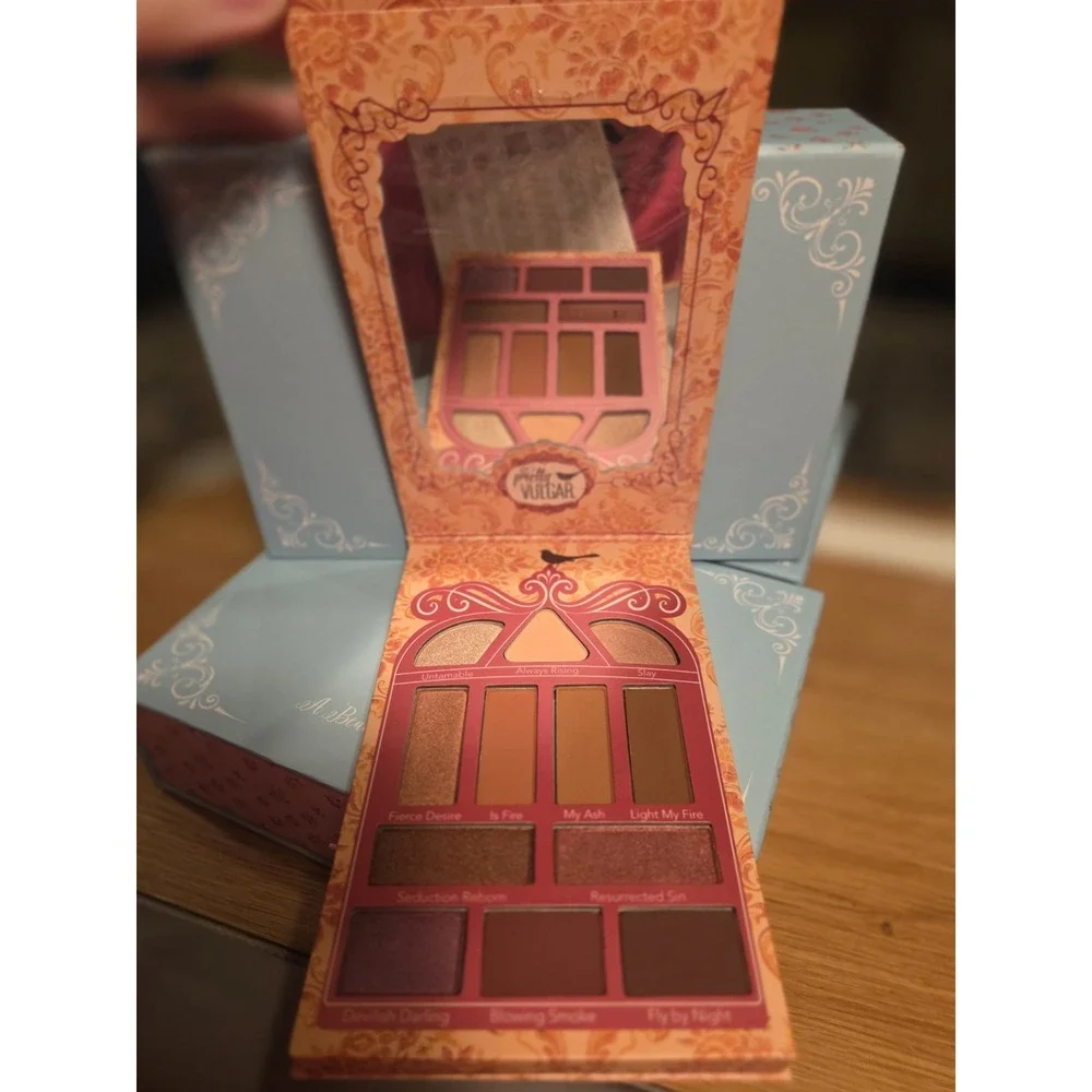 Pretty Vulgar PHOENIX RISING Eyeshadow Palette NIB Warm Shades Discontinued